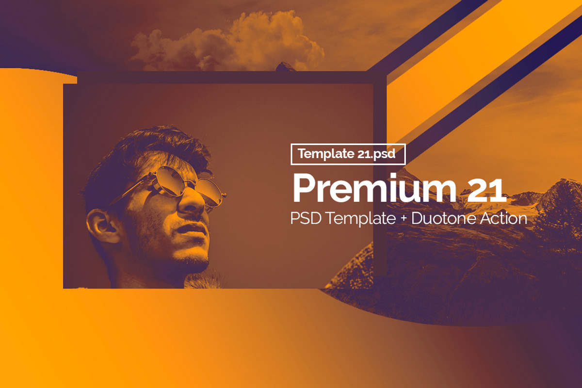 PSD Template + Duotone Action, an Action Add-On by Graphicboom (Photo 23 of 32)