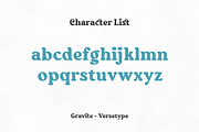 Gravite, a Serif Font by Versetype (Thumbnail 11 of 12)
