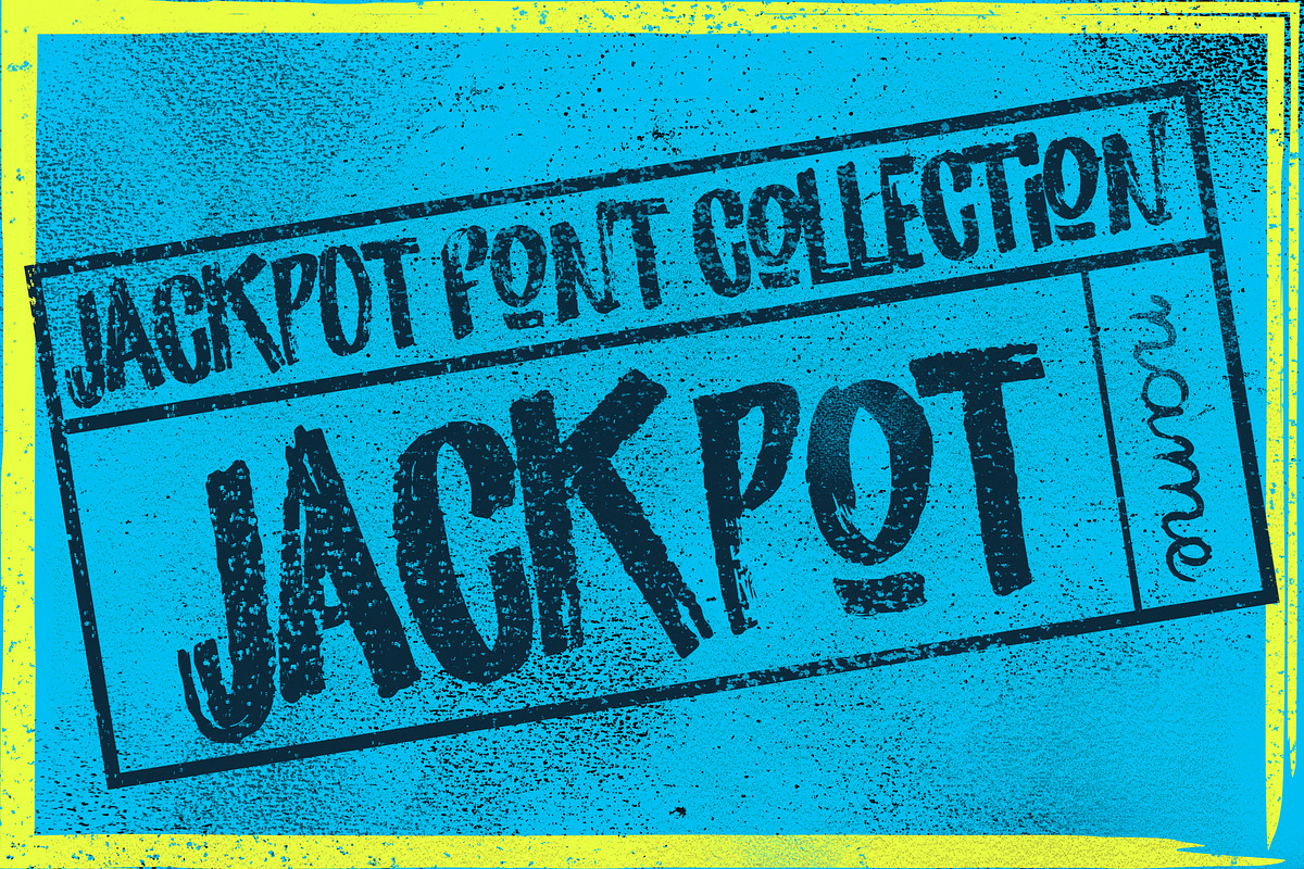 California Jackpot Font preview 4