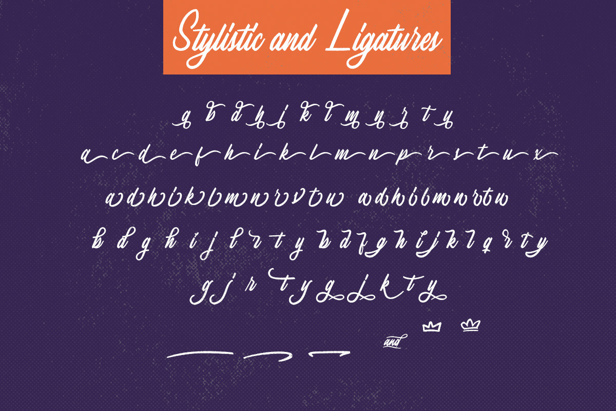 The Greyhound - Font Duo (+BONUS), a Script Font by Rillatype (Photo 11 of 12)
