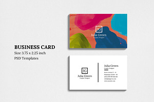 Abstract Business Card Vol 07