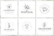 200 Hand Drawn Feminine Logo Bundle, a Branding & Logo Template by XpertgraphicD (Thumbnail 14 of 61)