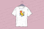 Cute Kawaii Sock, an Object Illustration by Palau (Thumbnail 2 of 12)