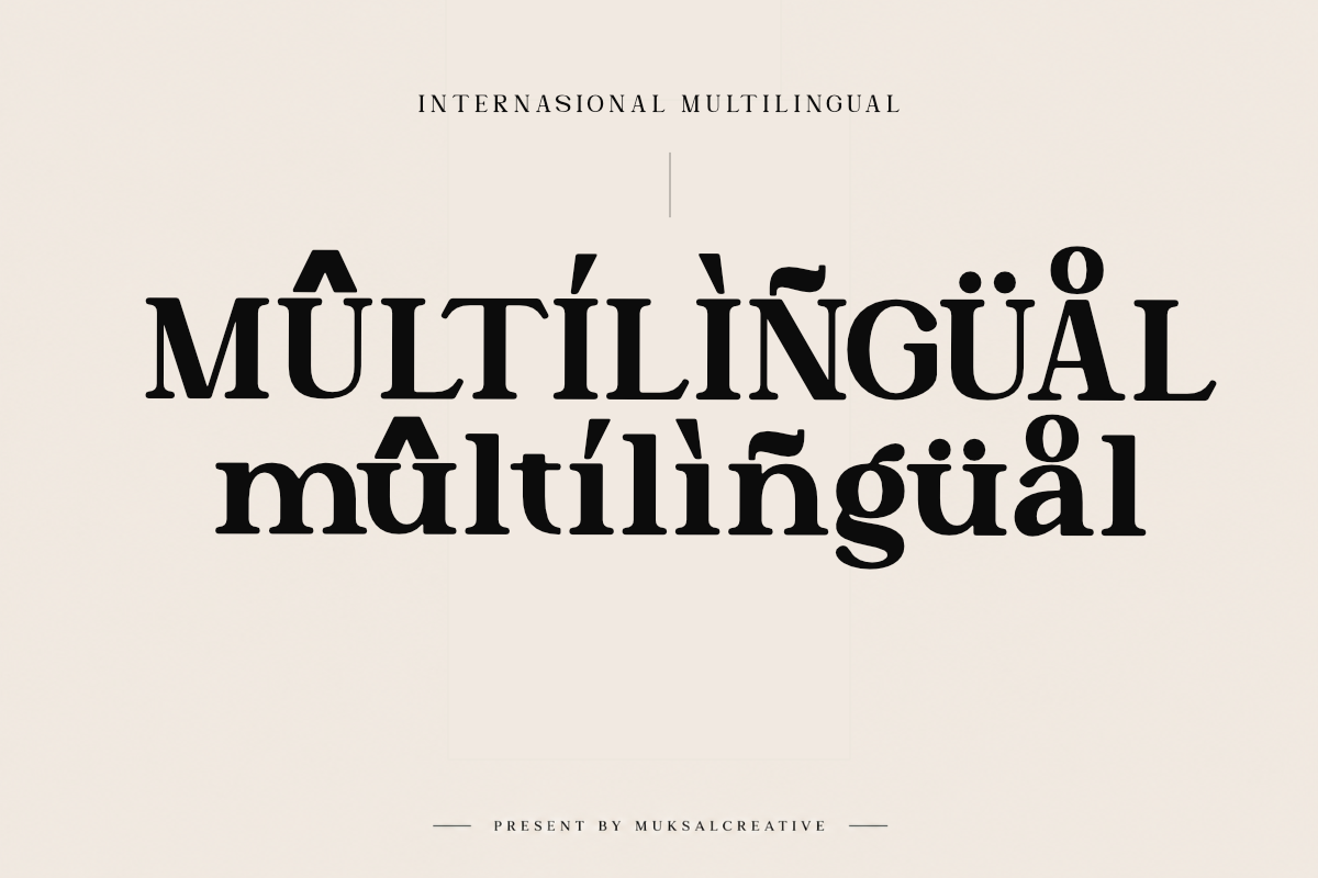 Sendra – Modern Serif Family, a Serif Font by Muksal Creative (Photo 11 of 11)