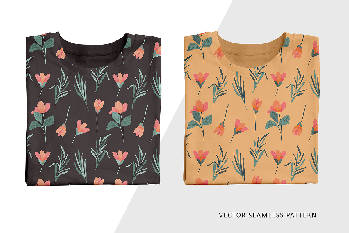 Floral seamless pattern, a Pattern Graphic by hanifa_design (Photo 7 of 10)