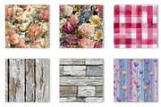 Pastel Easter Watercolor Seamless, a Pattern Graphic by CreationArt (Thumbnail 2 of 7)
