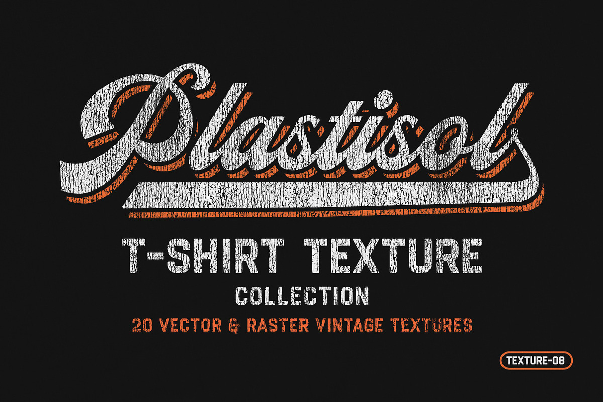 Plastisol T-shirt Texture Collection, a Texture Graphic by cd-design.co (Photo 1 of 11)