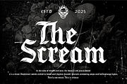 Vulture Kingdom Hardcore Blackletter, a Font by PutraCetol Studio (Thumbnail 3 of 5)