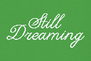 Lucid Wake Pixel Calligraphic Script, a Script Font by Struvictory.art (Thumbnail 9 of 9)