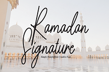 Ramadan Signature | Script Font