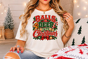 Balls Deep Into Christmas PNG, a Seasonal Illustration by Rose Art (Thumbnail 4 of 4)