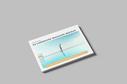 A4 Landscape Magazine Mockup, a Print Template by seramoe (Thumbnail 3 of 8)