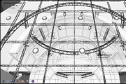 Virtual TV Studio News Set 36, an Architecture 3D Model by akerStudio (Thumbnail 17 of 25)