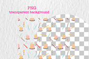 Dopamine Cakes Seamless Pattern Set, a Food Illustration by Oleksandra Illustrates (Thumbnail 3 of 14)