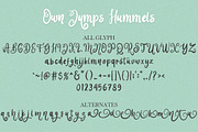 Own Jumps Hummels, a Font by Struggle Studio (Thumbnail 7 of 10)