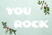 Balloon Bubble Font, a Font by vladocar (Thumbnail 5 of 6)