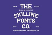 SFC Unionsigns, a Serif Font by Skilline Supply Co. (Thumbnail 8 of 8)
