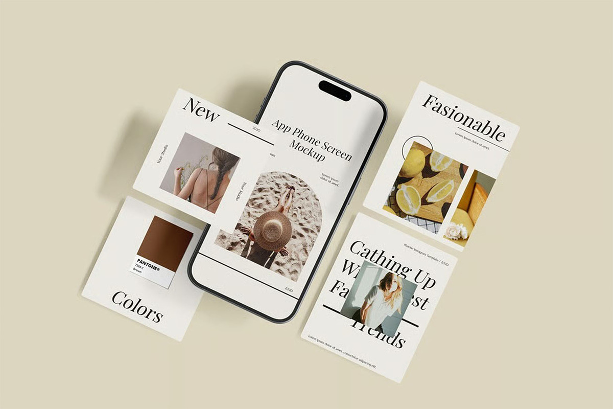 App Phone Screen Mockup Scene, a Device Mockup by zippypixelstudio (Photo 4 of 9)