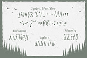 Mystic Forest - Distressed Font, a Font by Typefactoryco (Thumbnail 3 of 8)
