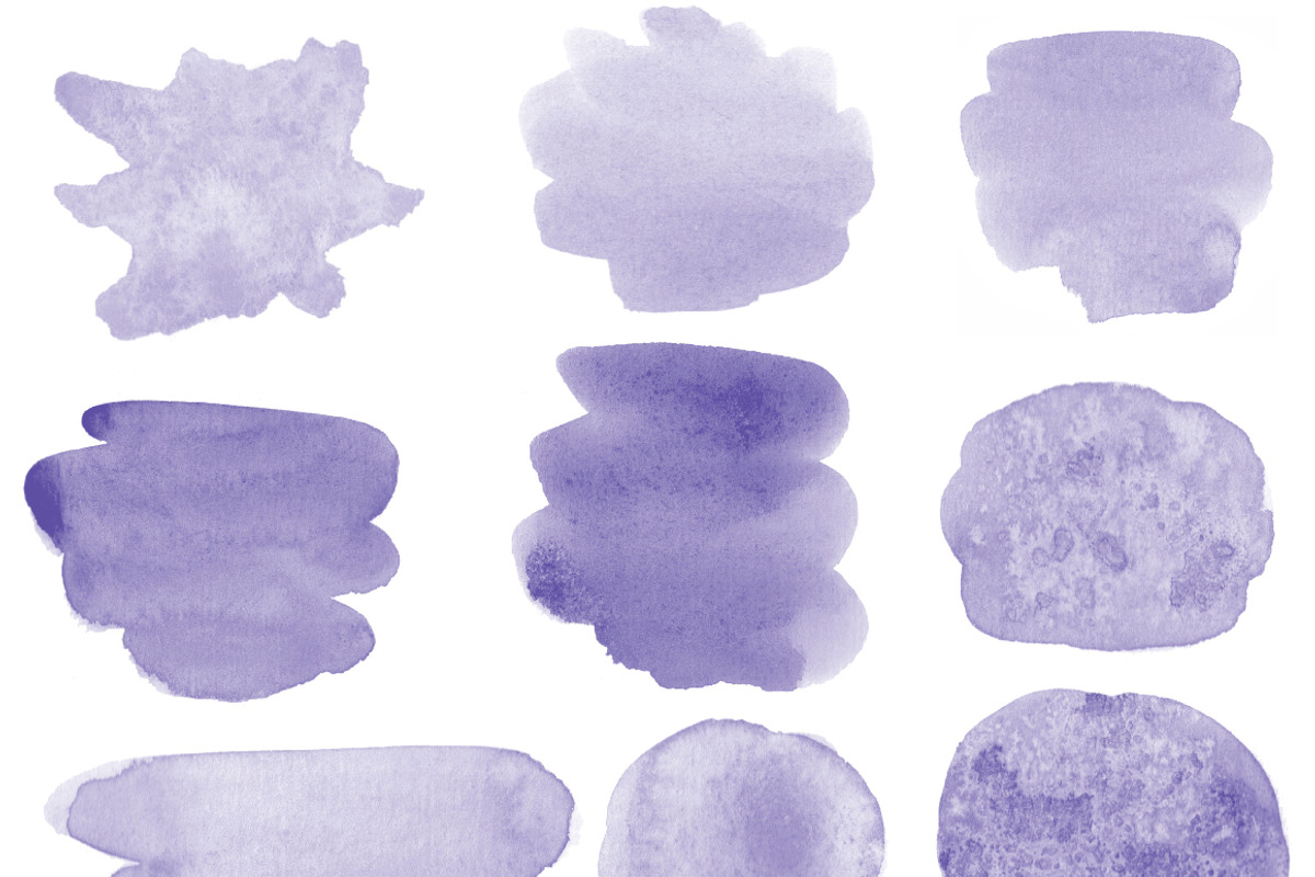 Watercolor Stamp Procreate Brushes, a Brush Add-On by Almazova Dolzhenko (Photo 5 of 20)