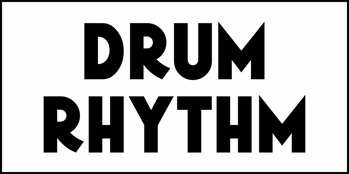 Drum Rhythm JNL, a Sans Serif Font by Jeff Levine Fonts (Photo 2 of 5)