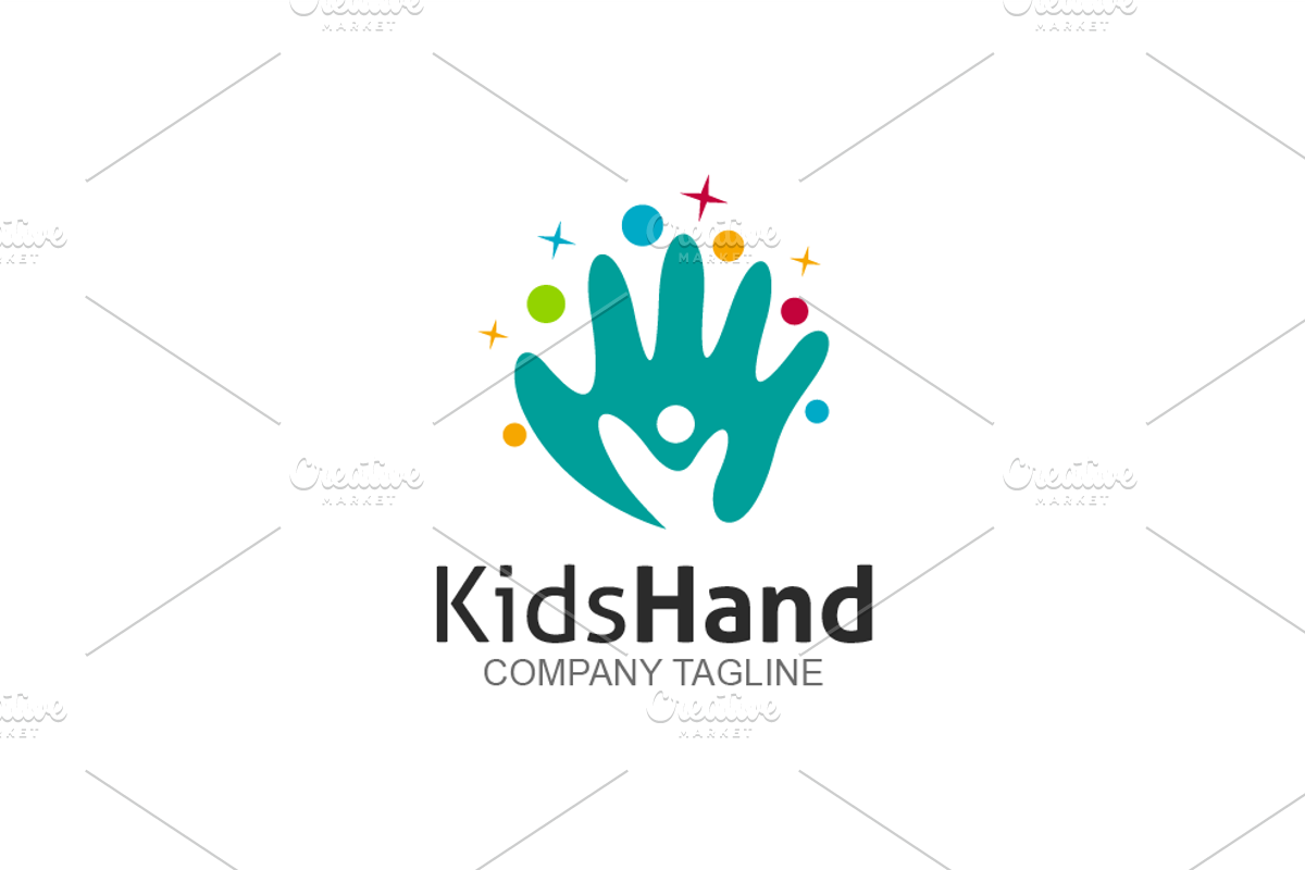 Kids Hand, a Branding & Logo Template by Twelve.std (Photo 2 of 3)
