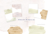 Cosy House Plants Watercolor Clipart, an Illustration by Julia M. Watercolor (Thumbnail 11 of 11)