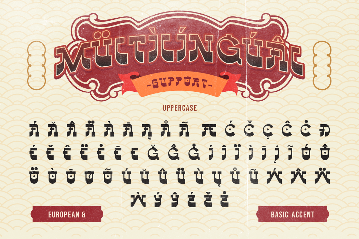 Xiaobak, a Symbol Font by Burntilldead (Photo 8 of 9)