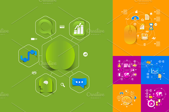9 Business Sticker Infographic
