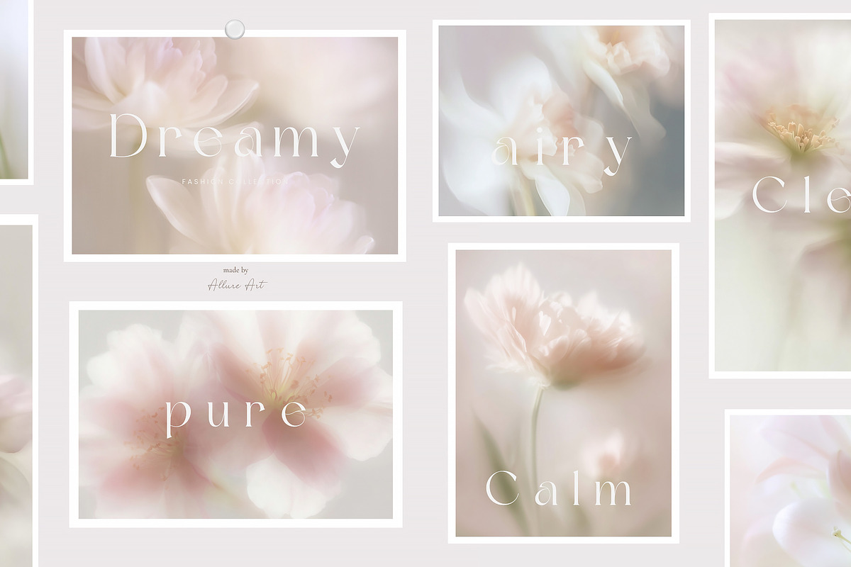Ethereal Floral Backgrounds Bundle, an Abstract Photo by Allure Art (Photo 19 of 26)