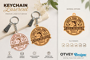 Keychain Dad's Garage Lasercut 12, a Decorative Illustration by OTVEY DESIGN (Thumbnail 9 of 13)