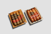 Editable Sausage Packaging Mockup, an Advertising Mockup by bimockup (Thumbnail 2 of 6)