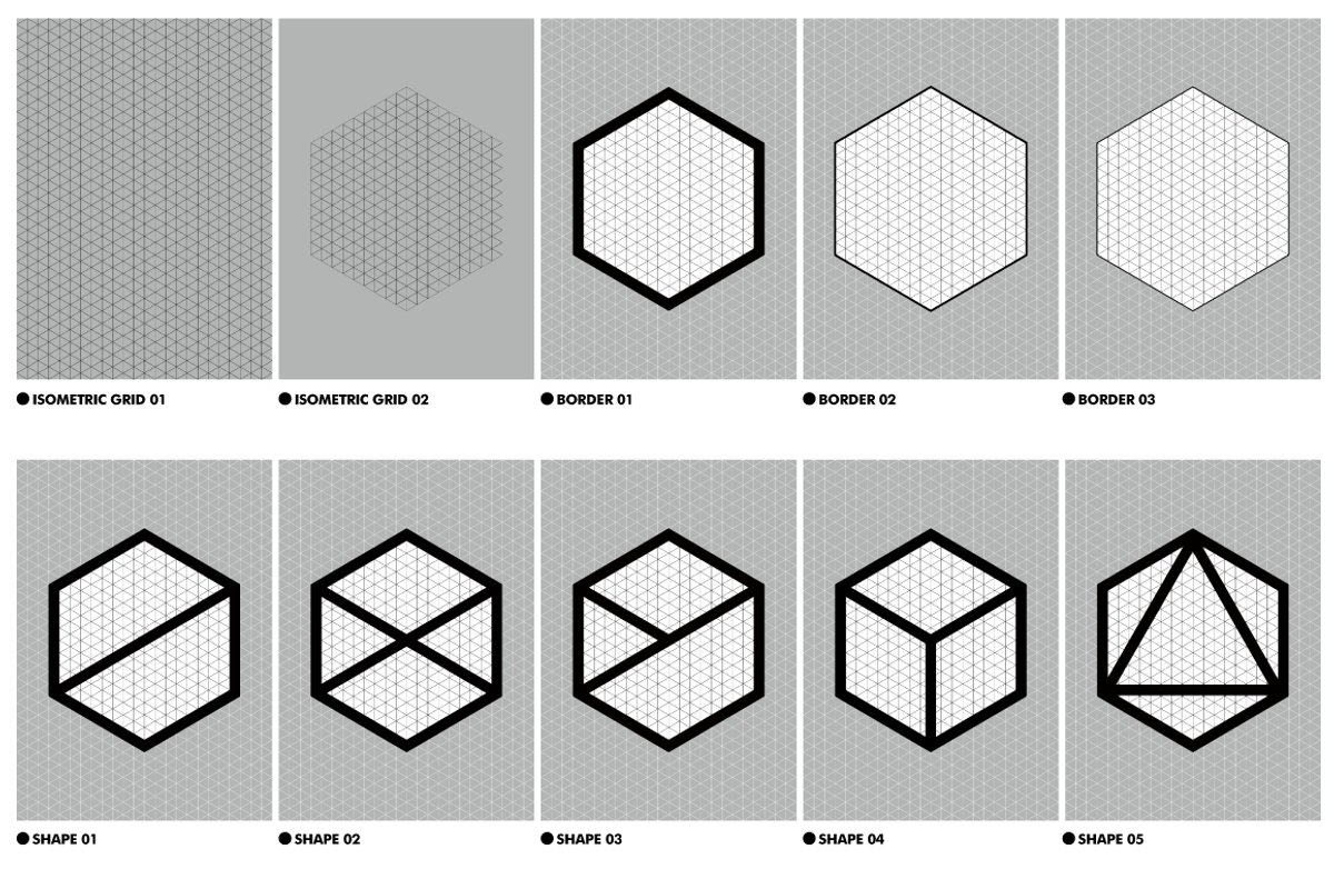 Isometric Grid Effects preview 4