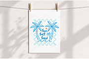 Summer Sun Salt Sand Hand Drawn PNG, an Illustration by Dream Creation (Thumbnail 4 of 7)
