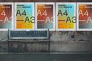 Urban Outdoor Poster Mockup, a Print Template by dpi (Thumbnail 4 of 28)
