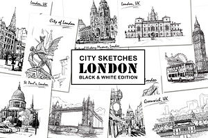 Sketching London - Ink Edition