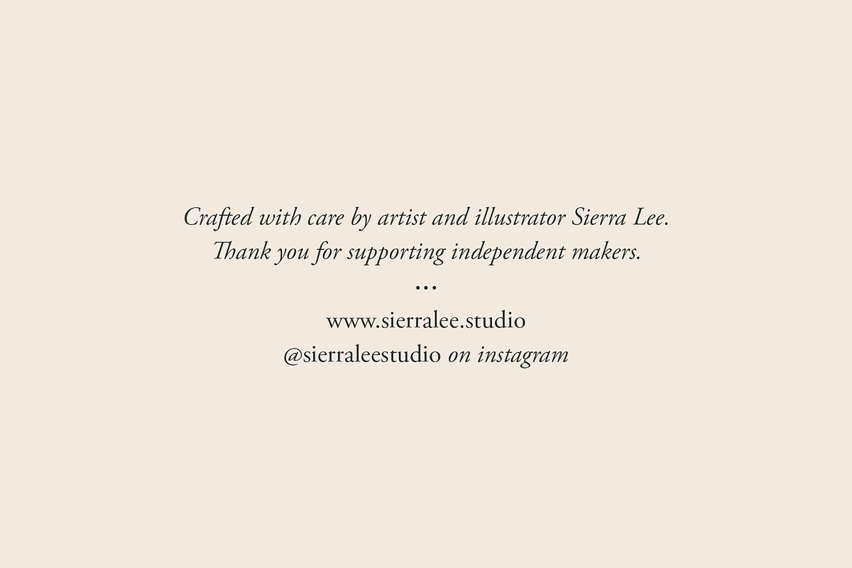 Handmade | A hand-drawn font, a Handwritten Font by Sierra Lee Studio (Photo 8 of 8)
