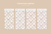 Coquette Bows & Rococo Pattern, a Wallpaper Graphic by Yello_illustration (Thumbnail 4 of 16)