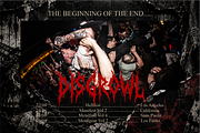 Disgrowl Carnage Death Metal Font, a Blackletter Font by Ronny Studio (Thumbnail 8 of 9)