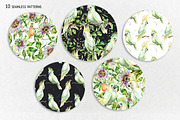 Watercolor white summer, an Illustration by Belusuab (Thumbnail 4 of 8)