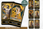 Klimt Tarot Deck 78 Tarot Cards, an Illustration by Mugio (Thumbnail 1 of 4)