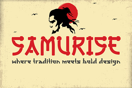 Samurise Font, a Handwritten Font by OWPictures