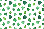 Vegetables & fruit seamless patterns, a Pattern Graphic by Good Studio (Thumbnail 4 of 9)