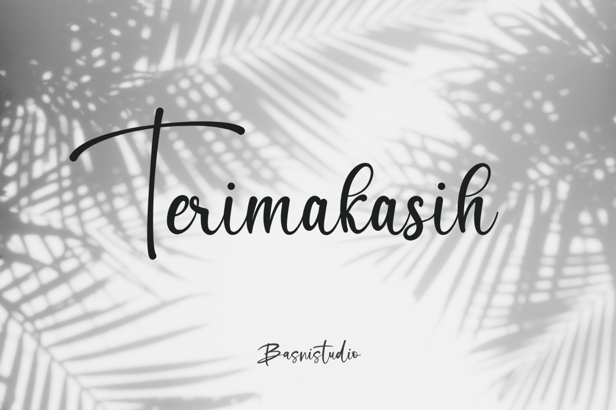 Hengstand Handwritten Font, a Handwritten Font by Basnistudio (Photo 10 of 10)