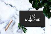 Greenery Leaf + Marble Mockup Pack, a Product Mockup by Aloha Philly (Thumbnail 2 of 6)