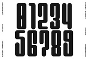 CS Curtis – Condensed Font, a Sans Serif Font by Craft Supply Co. (Thumbnail 4 of 8)