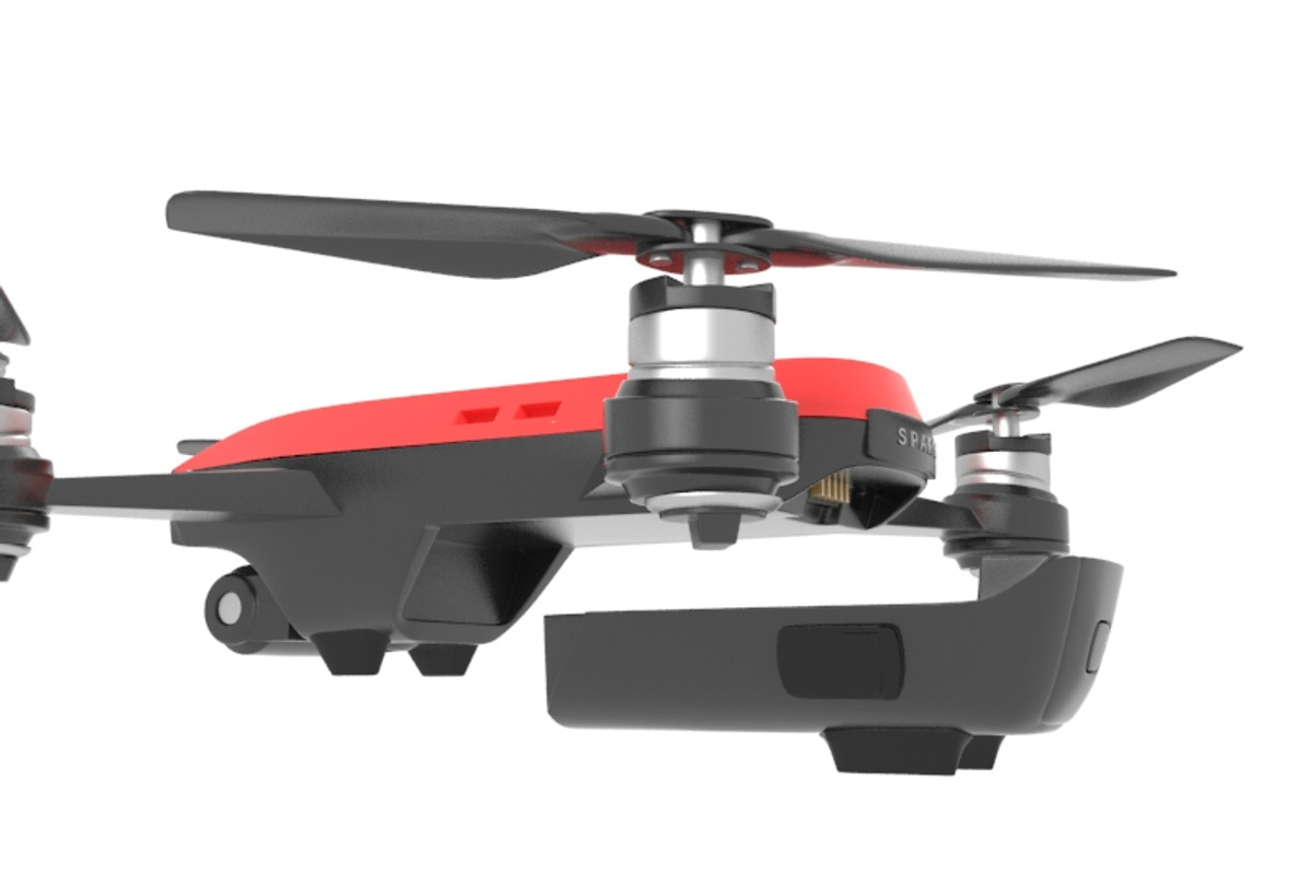 DJI Spark Mini Drone, an Object 3D Model by Tedi Permana (Photo 7 of 13)