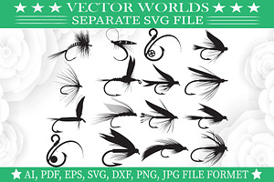 Fly Fishing Svg, Fly, Fishing Svg, an Object Graphic by VectorWorlds