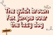 Fulava - Retro Bold Extrude Font, a Sans Serif Font by Illushvara Design (Thumbnail 4 of 12)