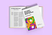 US Letter Hardcover Book Mockup, a Books & Magazine Mockup by Illusiongraphic (Thumbnail 12 of 29)